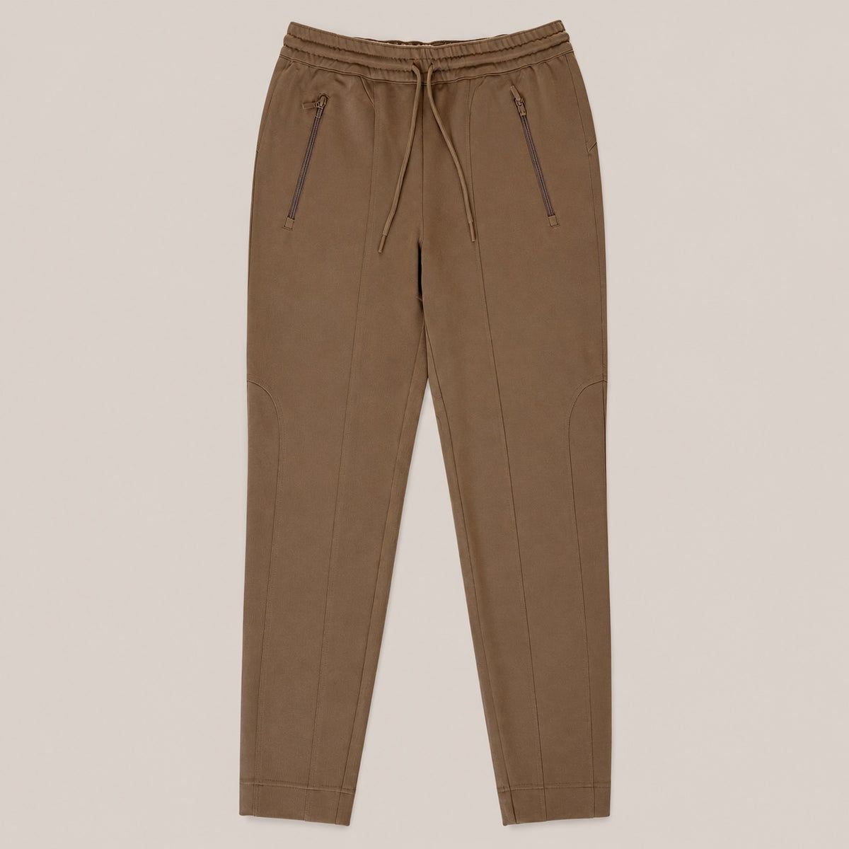 Marc Aurel Damen Jogginghose Nougat – Tapered Fit