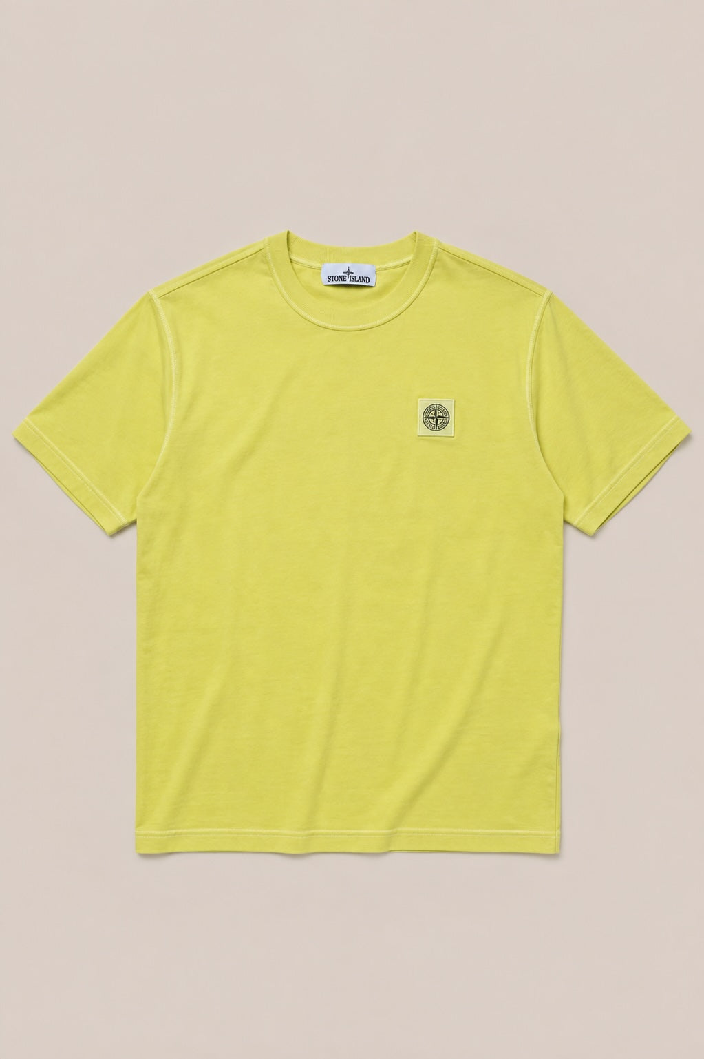 Stone Island Herren T-Shirt Gelb