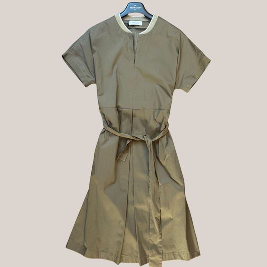 Gran Sasso Cotton Belt Dress