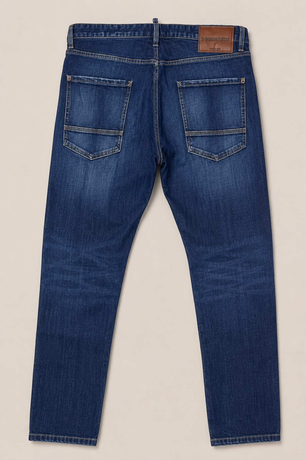 Dsquared2 Mini Front Teddy Jean Herren – Slim Fit Jeans Dunkelblau