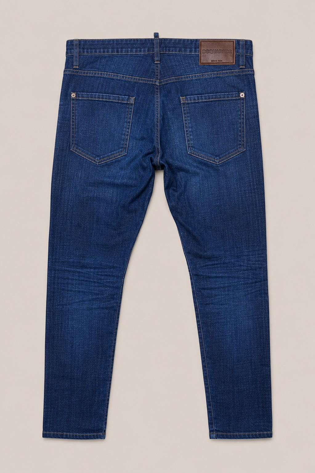 DSQUARED2 Slim Twist Jeans Herren – Dark Blue Denim