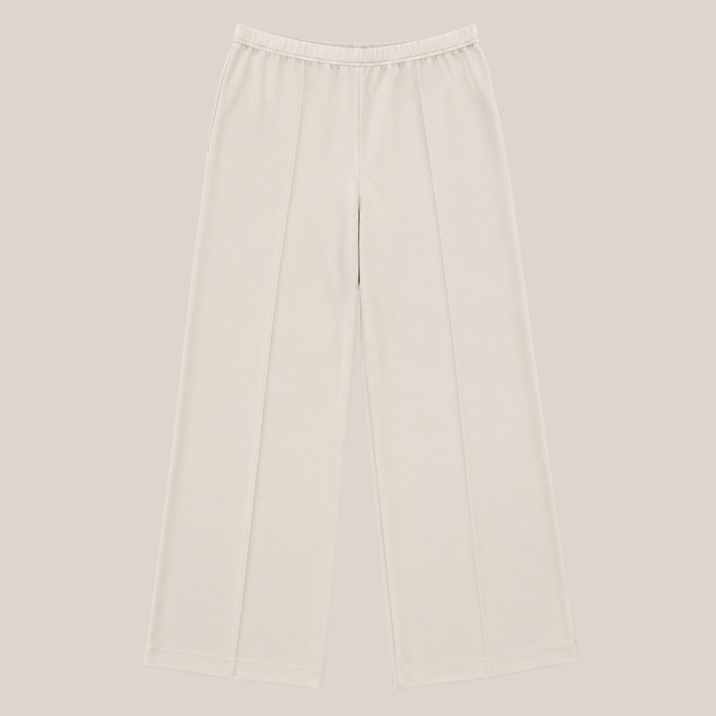 Gran Sasso Luxury Knit Hose Creme – Schurwolle & Kaschmir – Made in Italy
