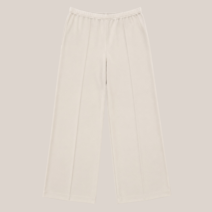 Gran Sasso Luxury Knit Hose Creme – Schurwolle & Kaschmir – Made in Italy