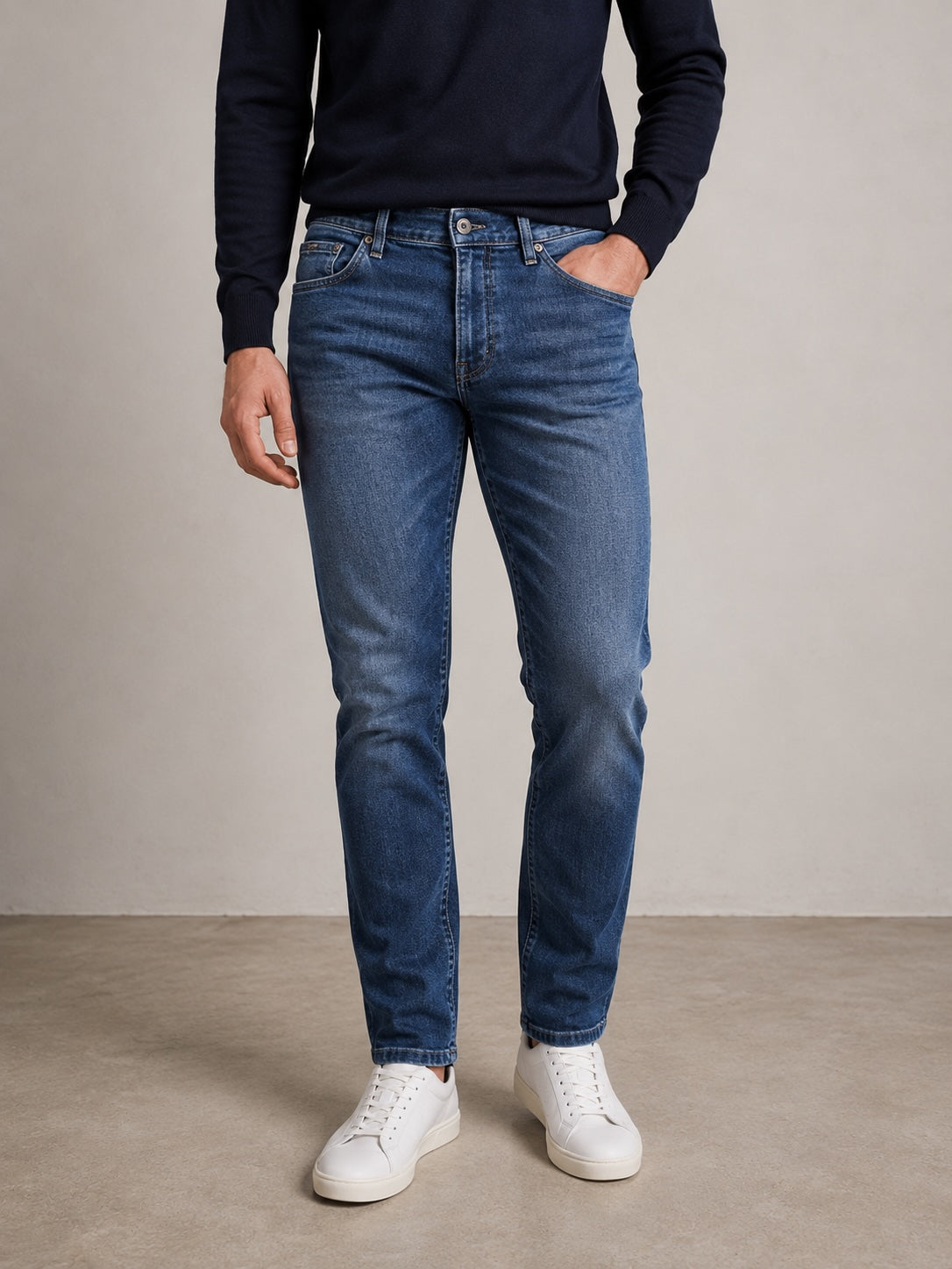 Jacob Cohen Bard Jeans-Medium Blue