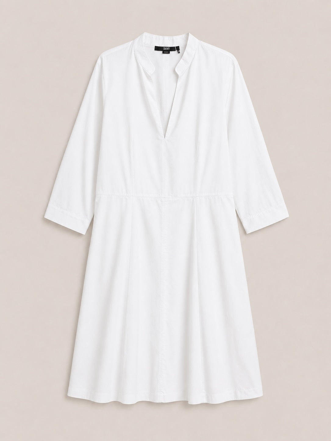 Seventy Venezia Damen Kleid Khaki & Weiss