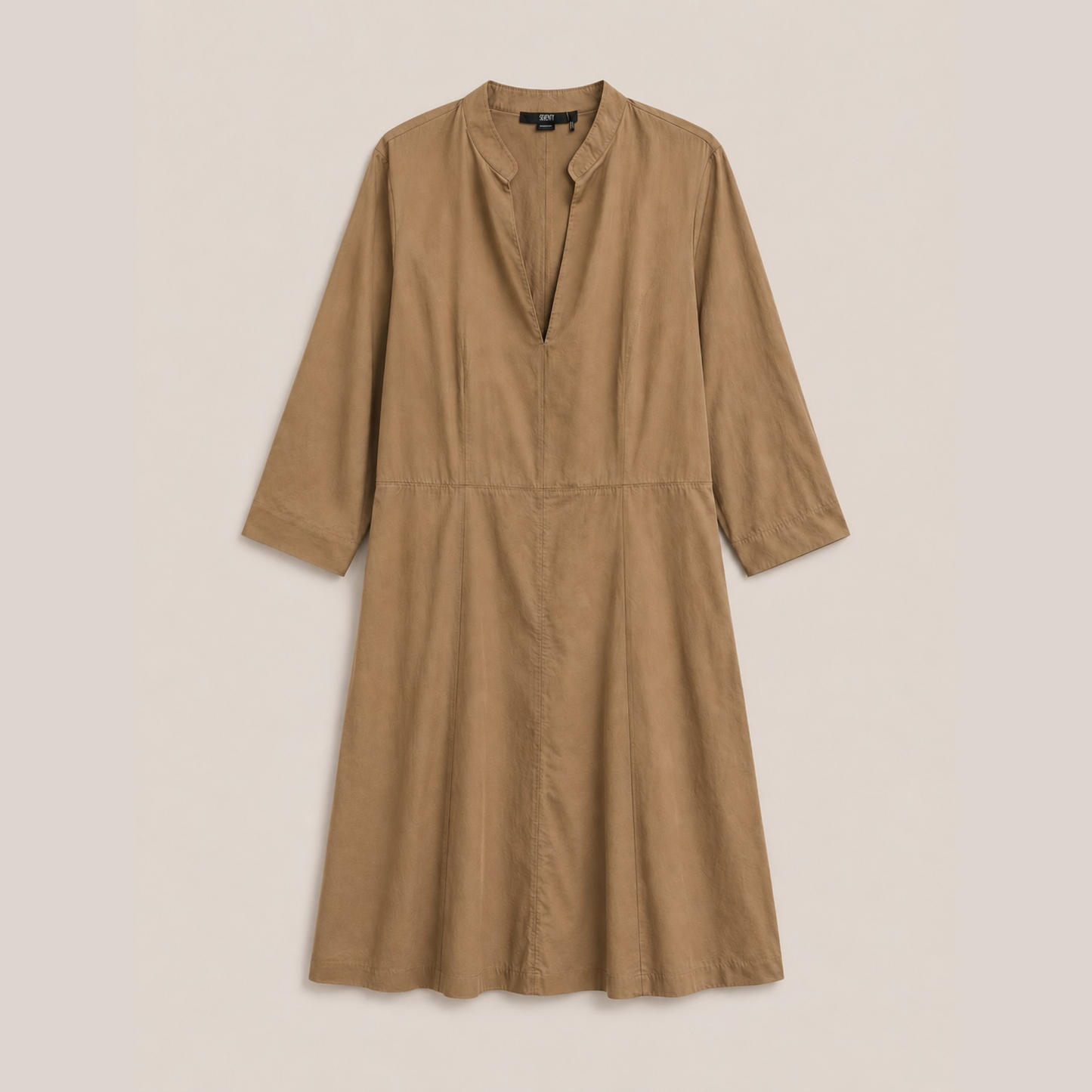 Seventy Venezia Damen Kleid Khaki & Weiss