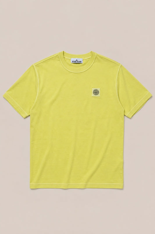 Stone Island Herren T-Shirt Gelb
