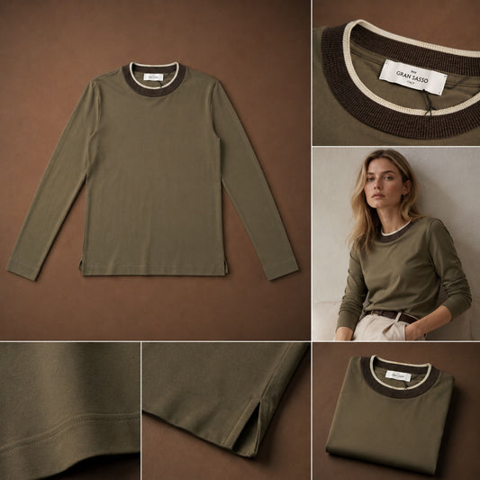 Gran Sasso Langarmshirt