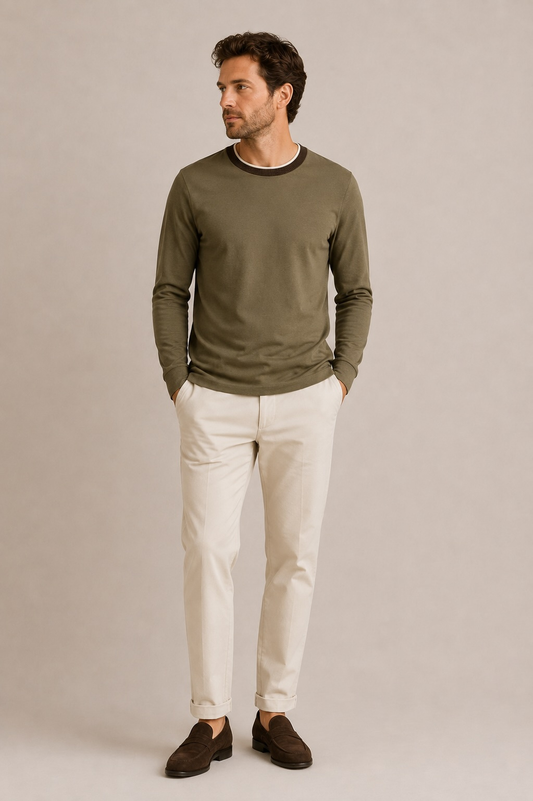 Gran Sasso Langarmshirt