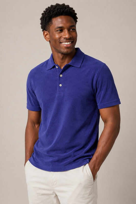 Gran Sasso Herren Polo Shirt Lila/Violett