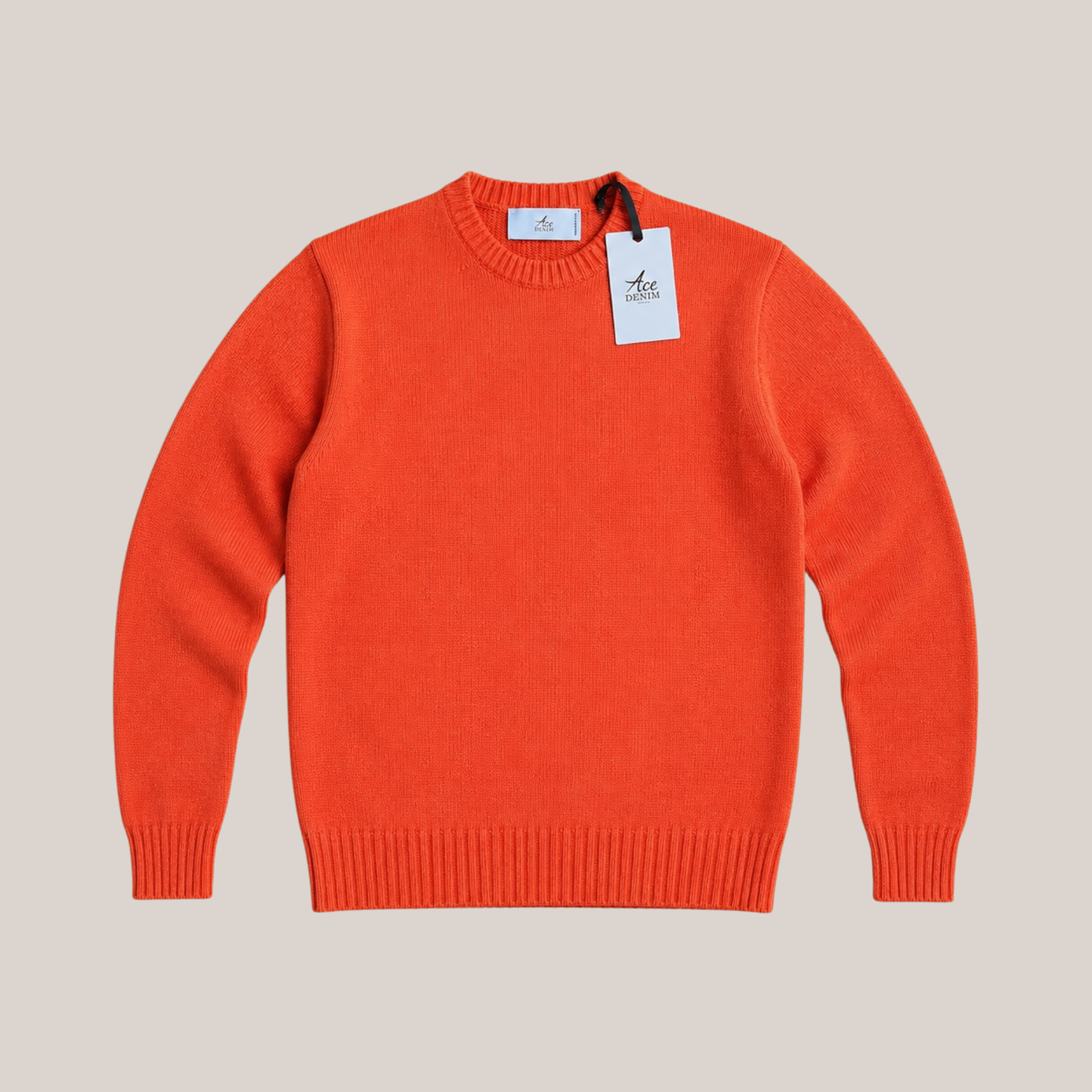 Ace Denim Paris Wool Round Orange
