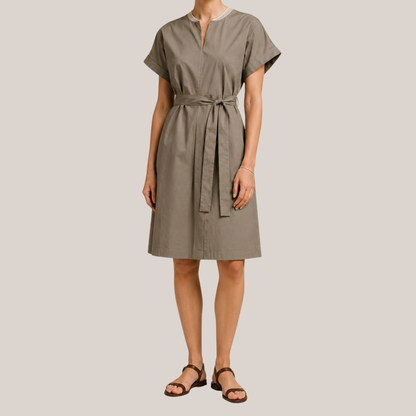 Gran Sasso Cotton Belt Dress