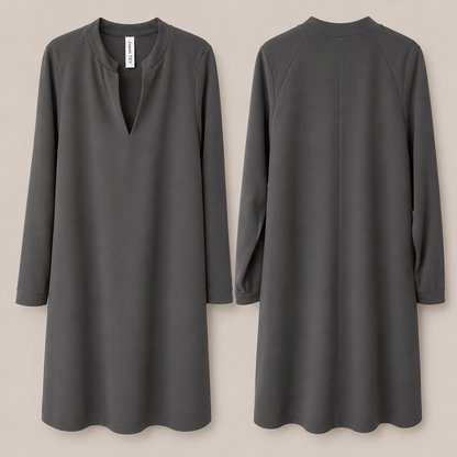 Japan TKY Damen Kleid Yukimi Deep Black