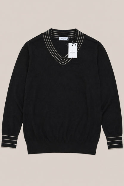 Gran Sasso Herren Pullover Schwarz