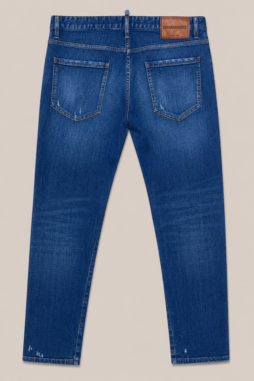 DSQUARED2 Slim Twist Jeans Herren Blau
