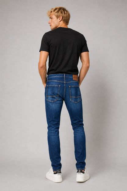 Dsquared2 Mini Front Teddy Jean Herren – Slim Fit Jeans Dunkelblau